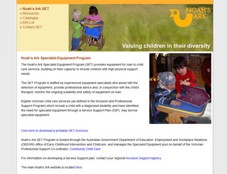 Specialist Equipment Library